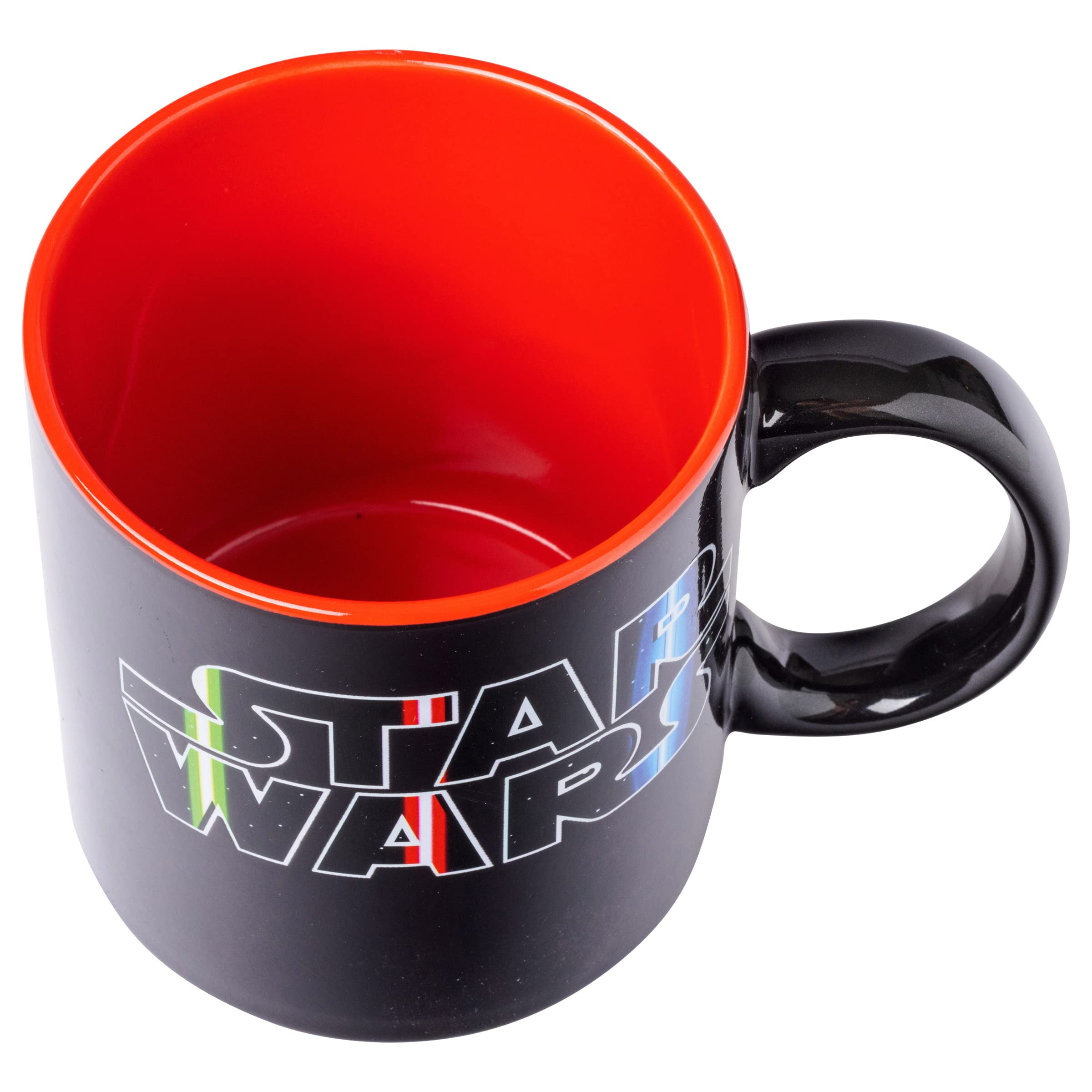 Silver Buffalo mug in hand with coffee illustrating daily use and fandom pride