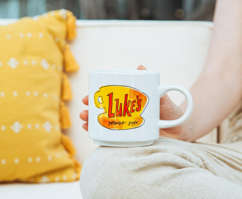 Silver Buffalo mug displayed on a kitchen shelf for collectible appeal