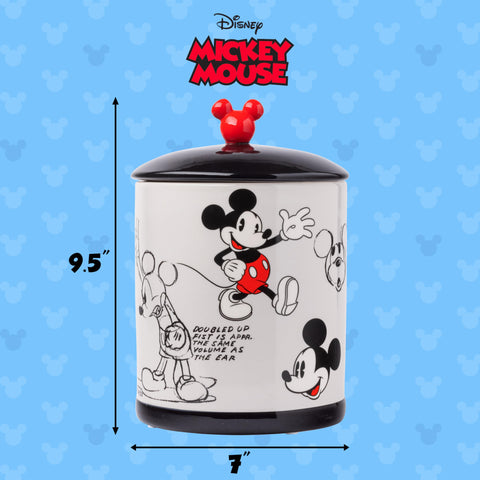 Silver Buffalo close-up of Mickey sketches highlighting detailed artwork and charm