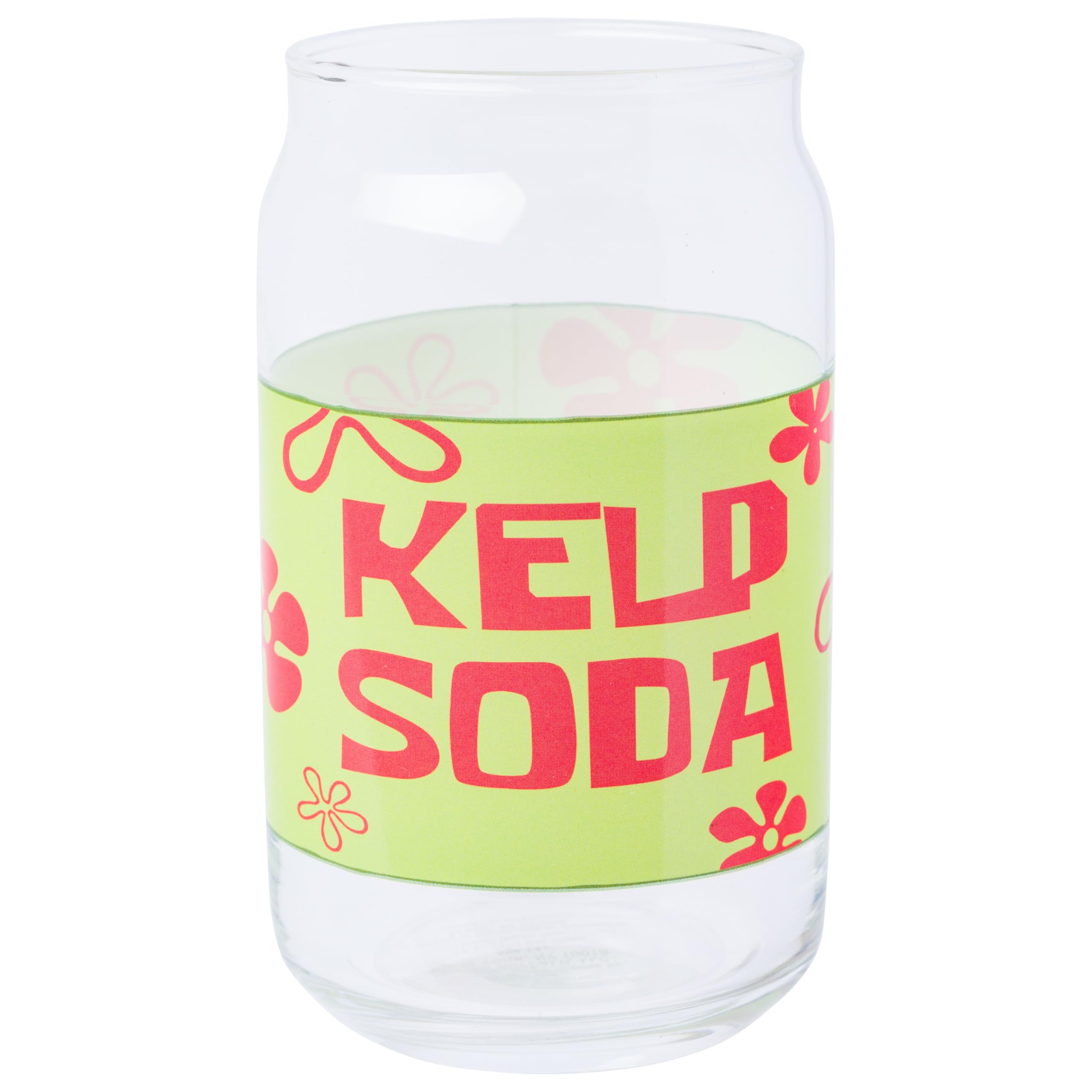 Silver Buffalo close view of Kelp Juice label highlighting vibrant colors