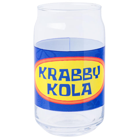 Silver Buffalo Krabby Kola glass detail emphasizing collectable appeal
