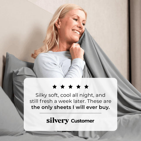 Silvery folded sheets stacked in multiple colors for style choice