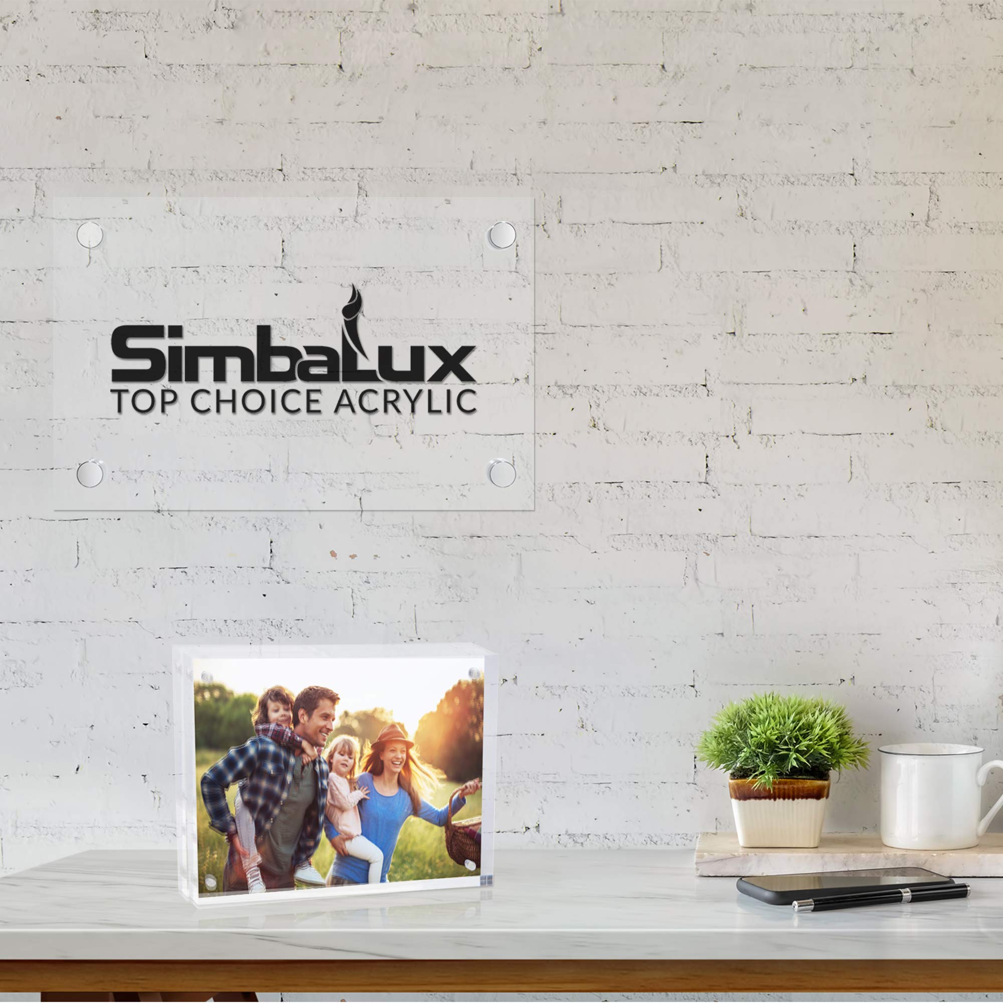 SimbaLux styled on a mantel showing coordinated decor and elegance