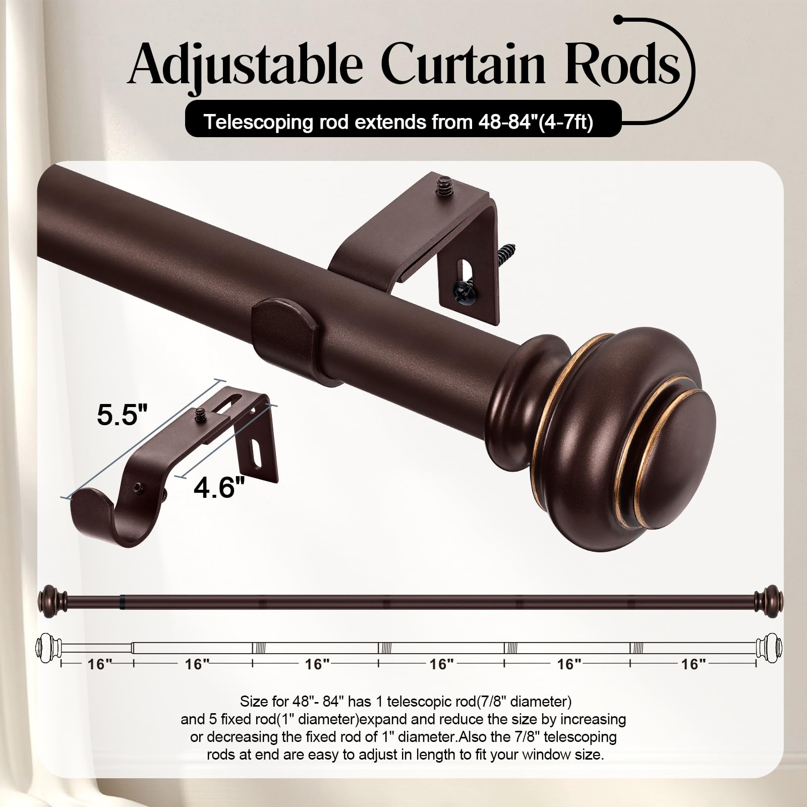 SIMEWIN size comparison with measuring tape showing adjustable length for proper fit
