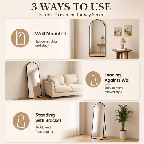 Simple Deluxe wall-mounted mirror in bathroom adding light and space benefit