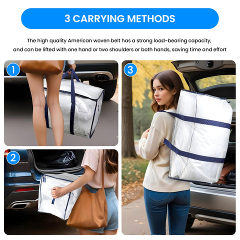 Simple Deluxe bag filled with bedding showing roomy 95L capacity benefit