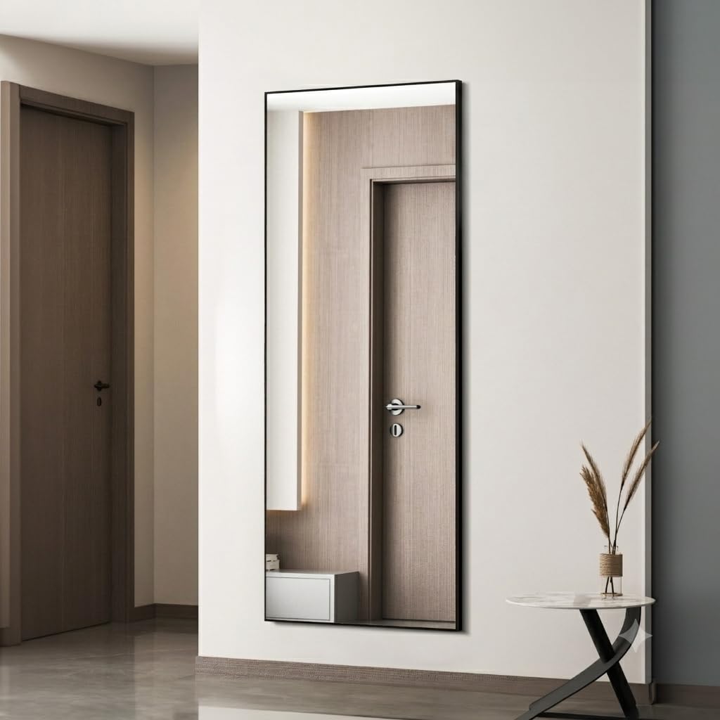 Simple Deluxe full-length mirror front view showing full-body reflection benefit