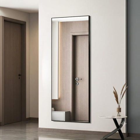 Simple Deluxe full-length mirror front view showing full-body reflection benefit