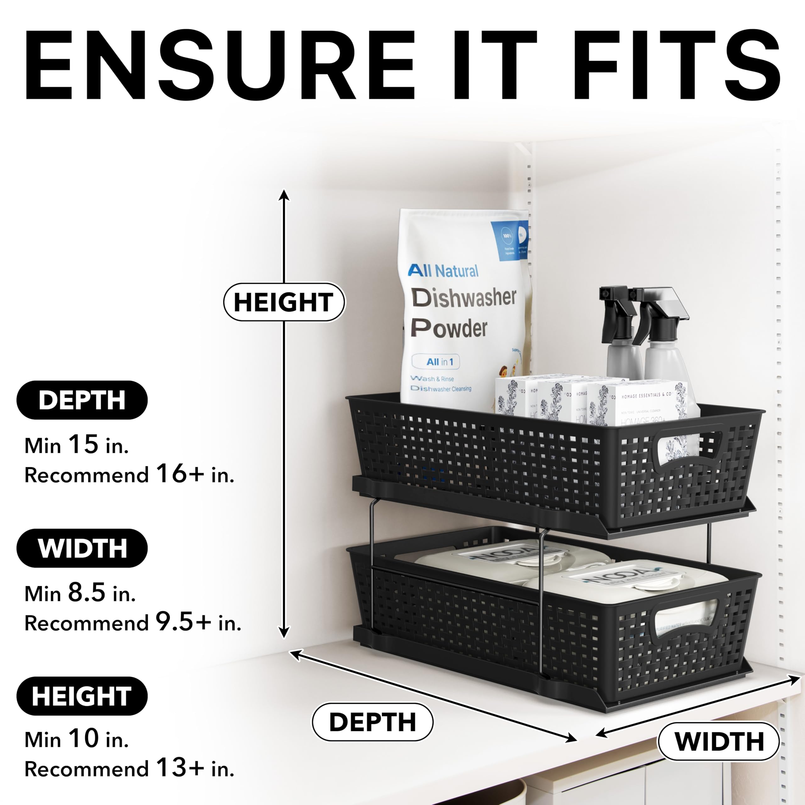 Simple Houseware anti-slip feet close-up ensuring stable placement on smooth surfaces