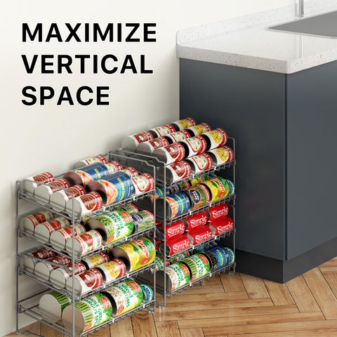 Simple Houseware hands assembling rack with plastic clips for tool-free quick setup