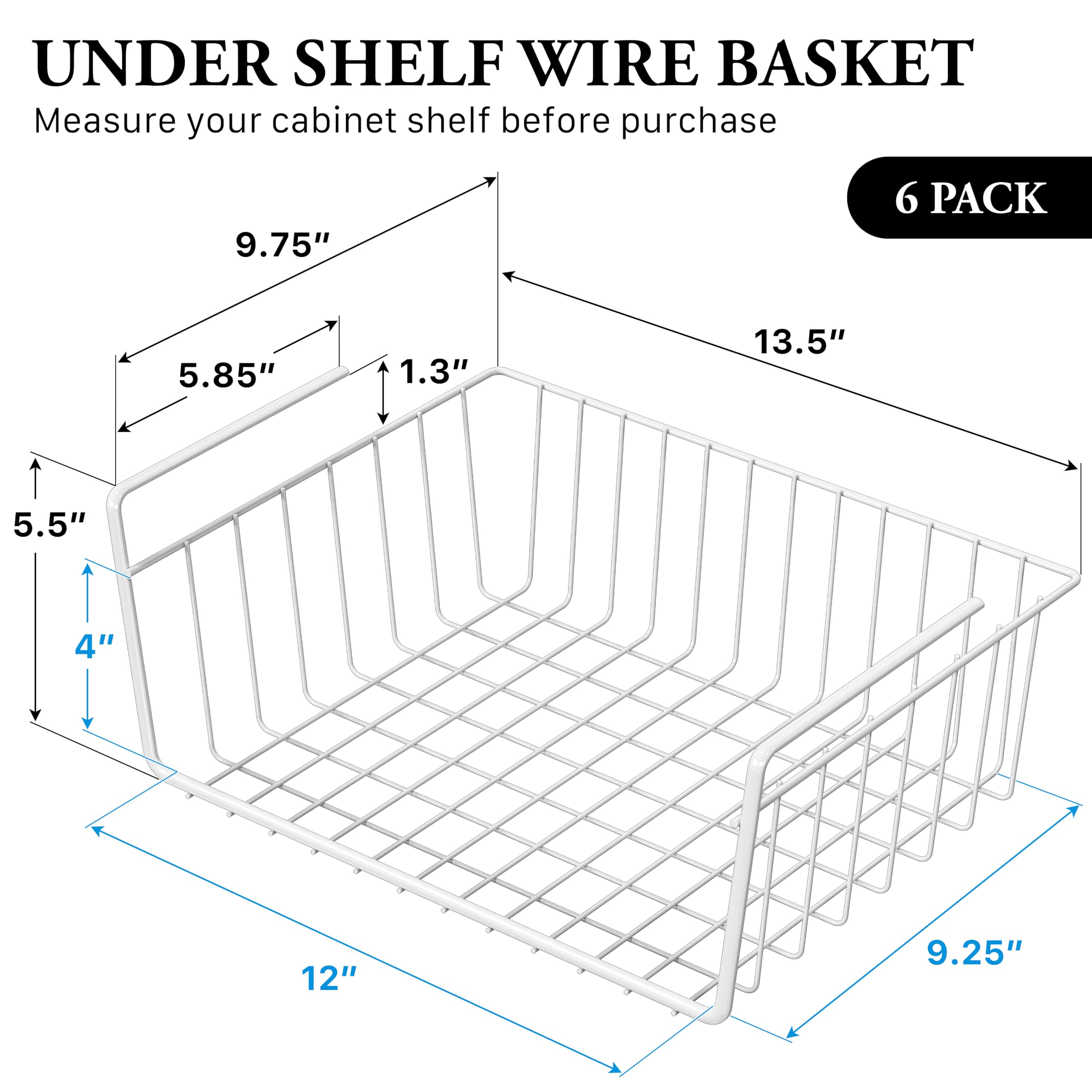 Simple Houseware side close-up of basket wire construction and fit