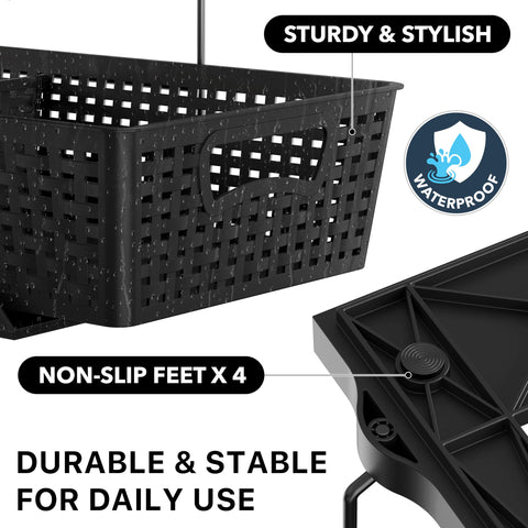 Simple Houseware baskets removed to show portability and simple refill benefit