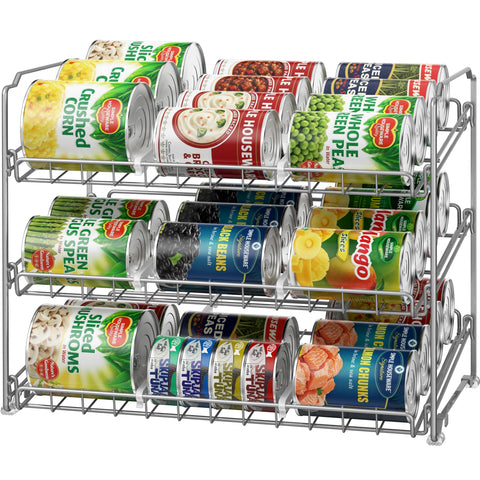 Simple Houseware front view showing three-tier capacity and neat organization benefit