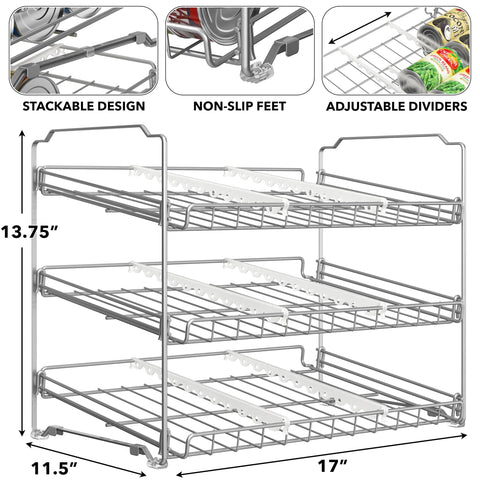 Simple Houseware side profile highlighting compact footprint and space-saving benefit