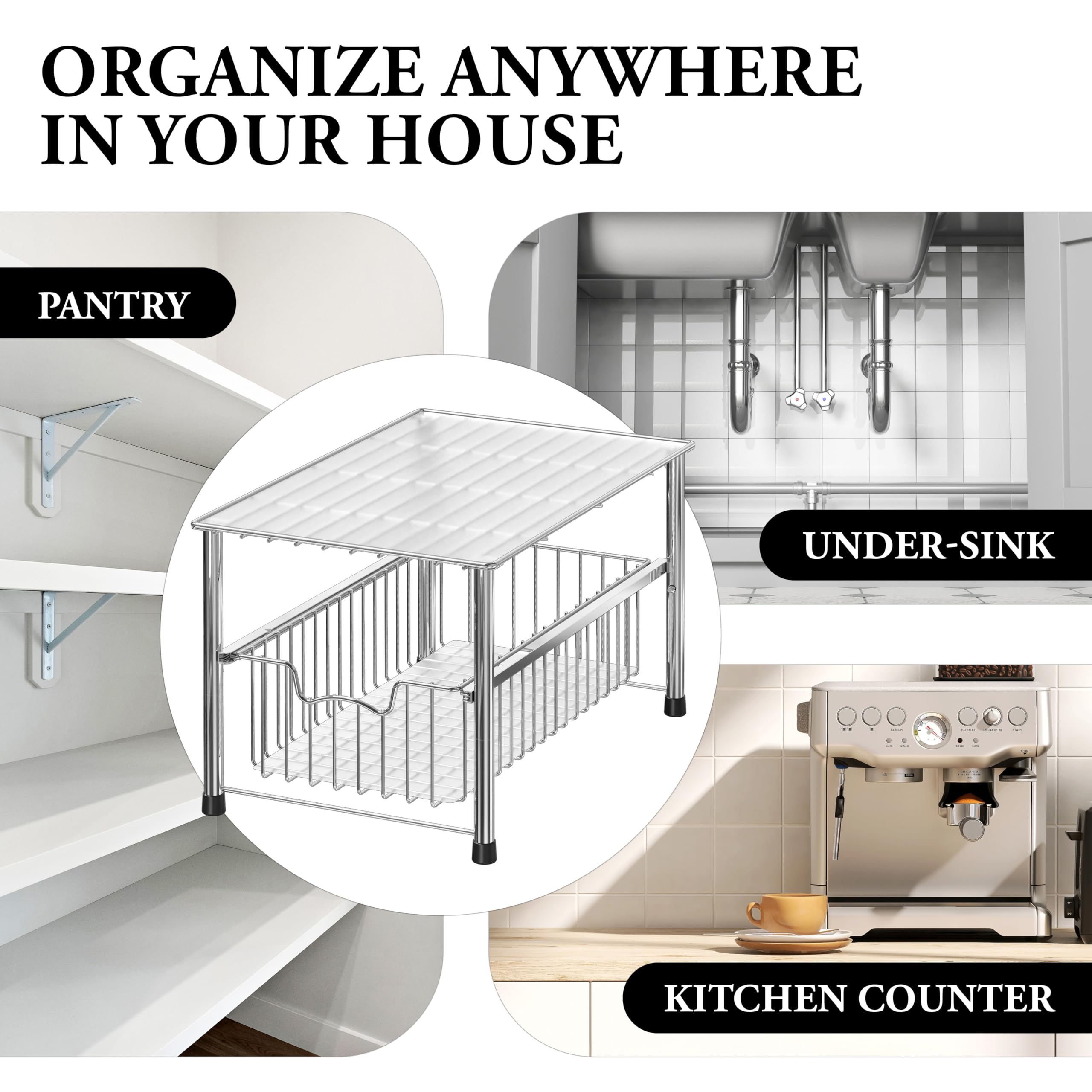 Simple Houseware in a kitchen setting organizing spices and improving order