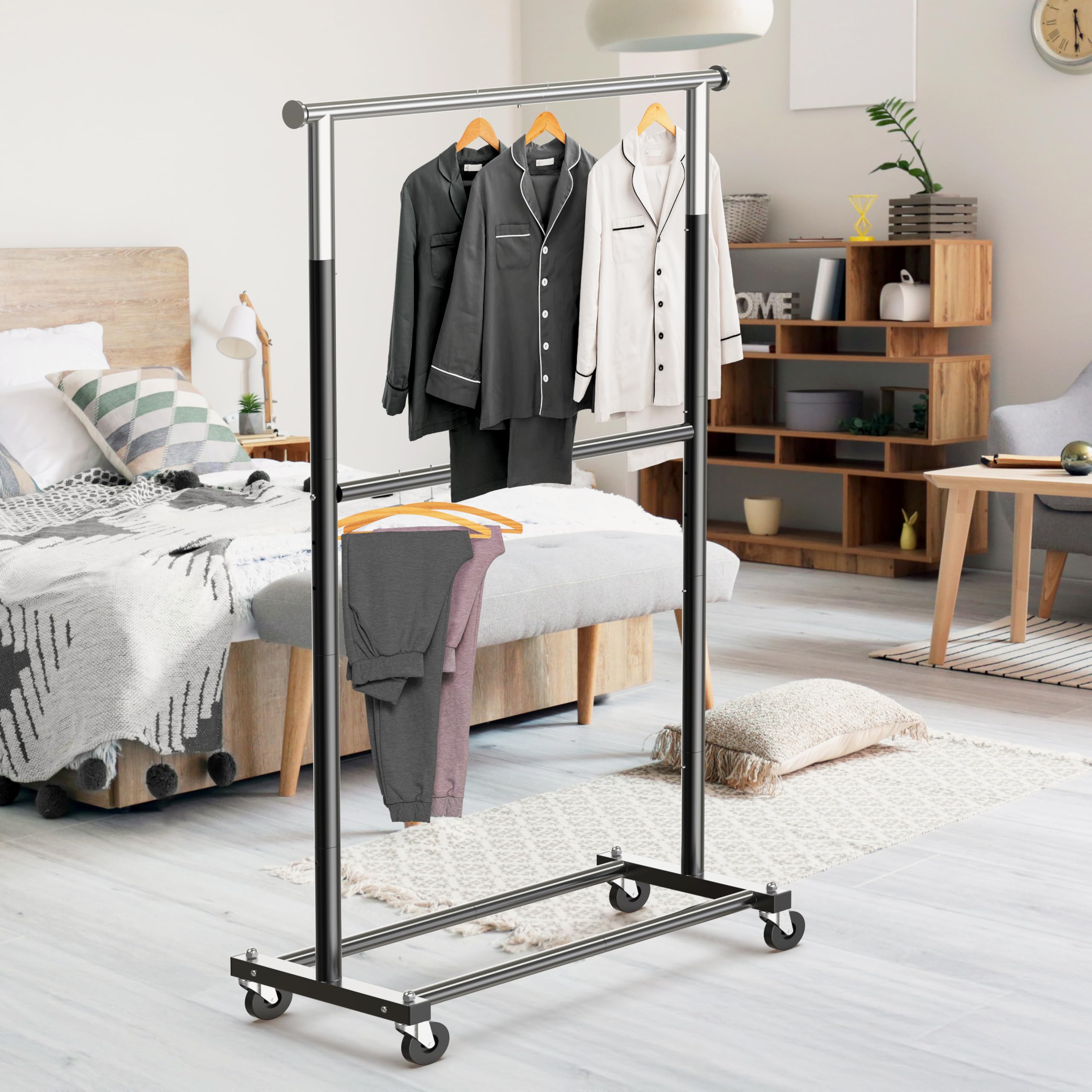 Simple Houseware close-up of steel frame showing sturdy construction and durable finish