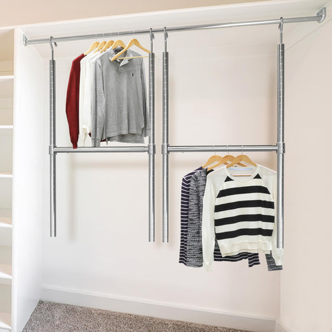 Simple Houseware lifestyle bedroom shot showing organized closet and space-saving benefit