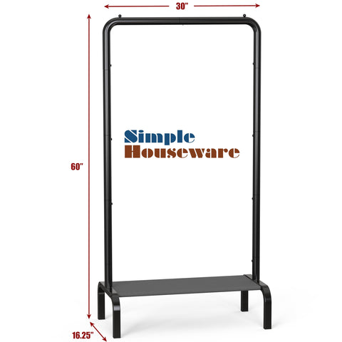Simple Houseware closeup hanger stoppers preventing hangers from sliding off