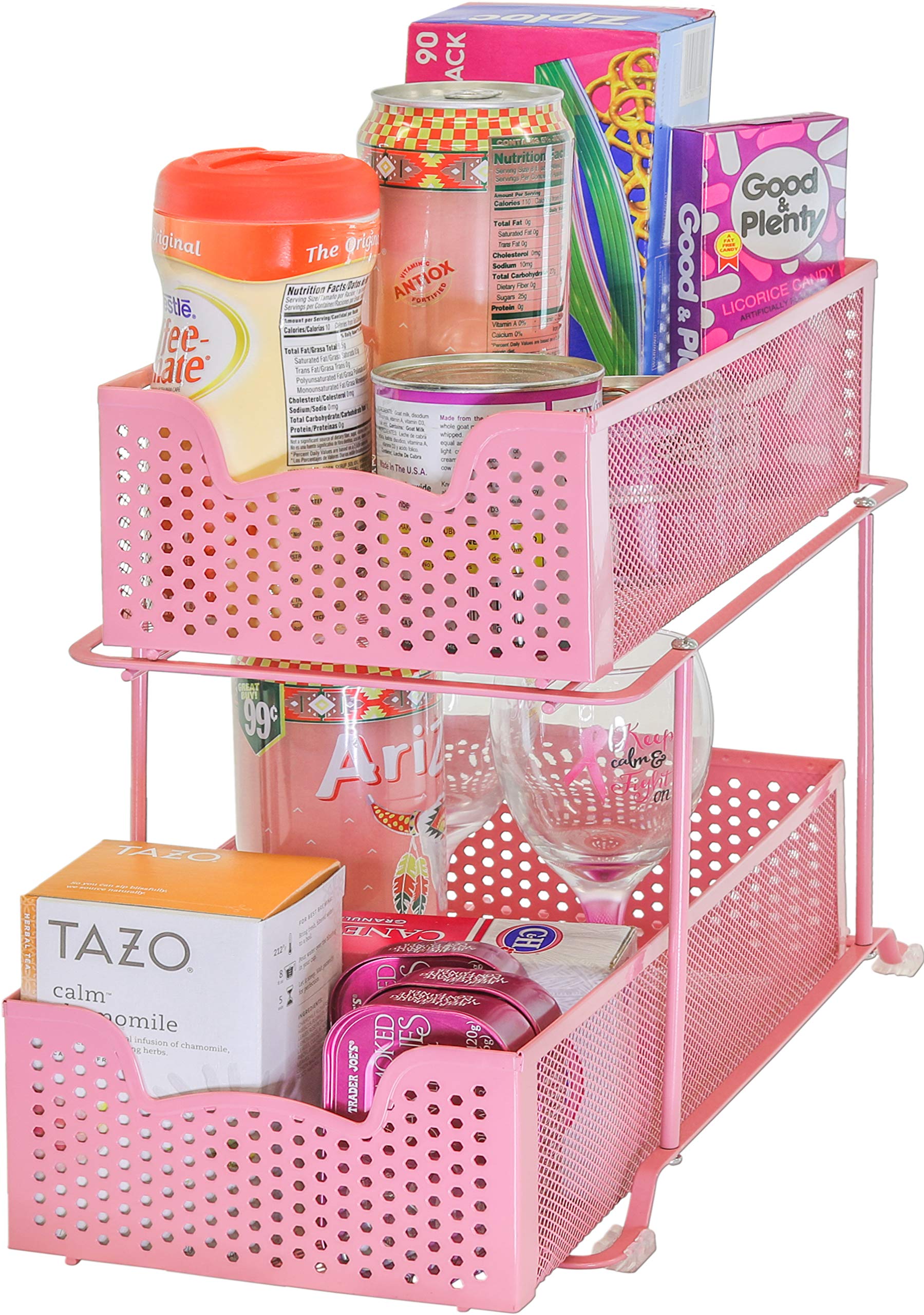 Simple Houseware close-up of metal mesh and handle highlighting easy access and durable build