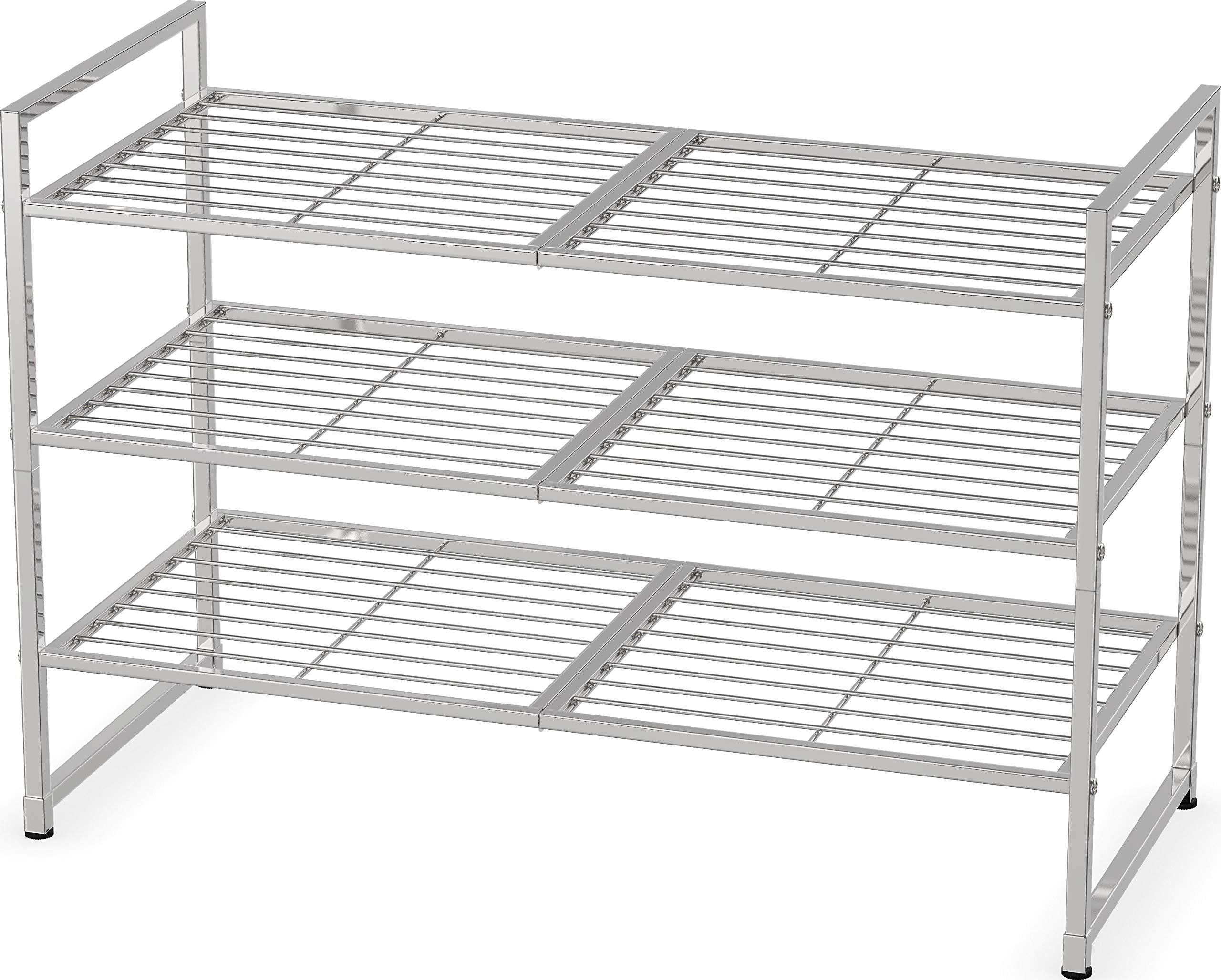 Simple Houseware closeup of wire grid detailing durable finish and airflow benefits
