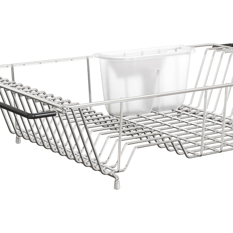 Simple Houseware rack holding dishes and glasses to accelerate air drying