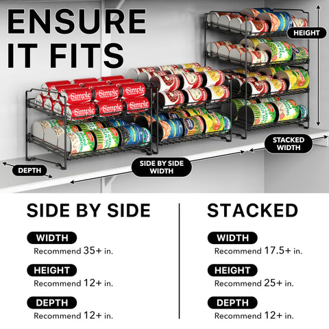 Simple Houseware view of movable plastic dividers demonstrating customizable spacing benefit