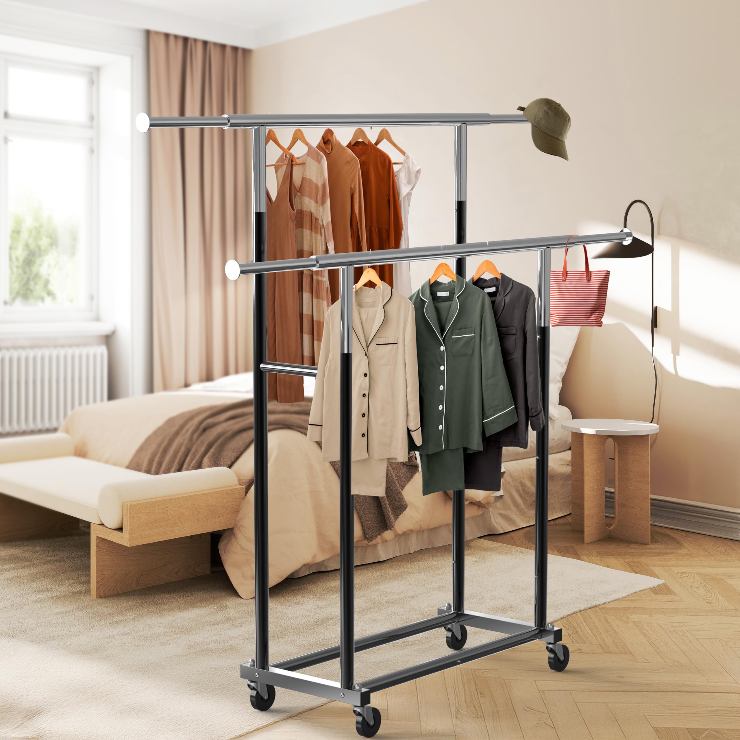 Simple Houseware frame and chrome joint detail highlighting durable construction benefit
