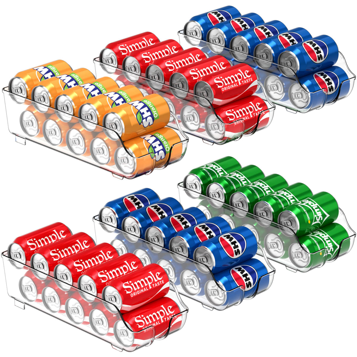 Simple Houseware front view showing clear organizer and easy access benefit