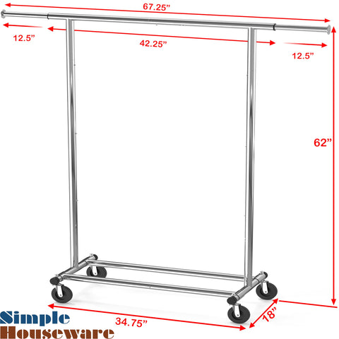 Simple Houseware in bedroom setup showing easy staging and extra hanging space