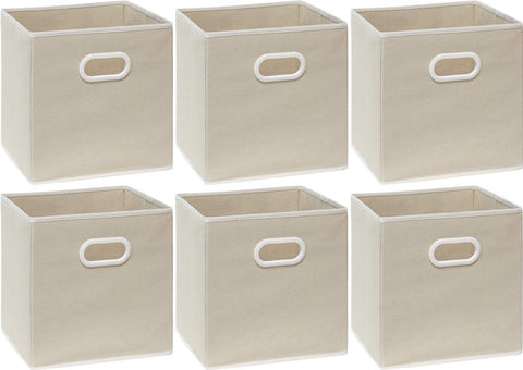 Simple Houseware hands pulling bin by side cutout handle for quick access