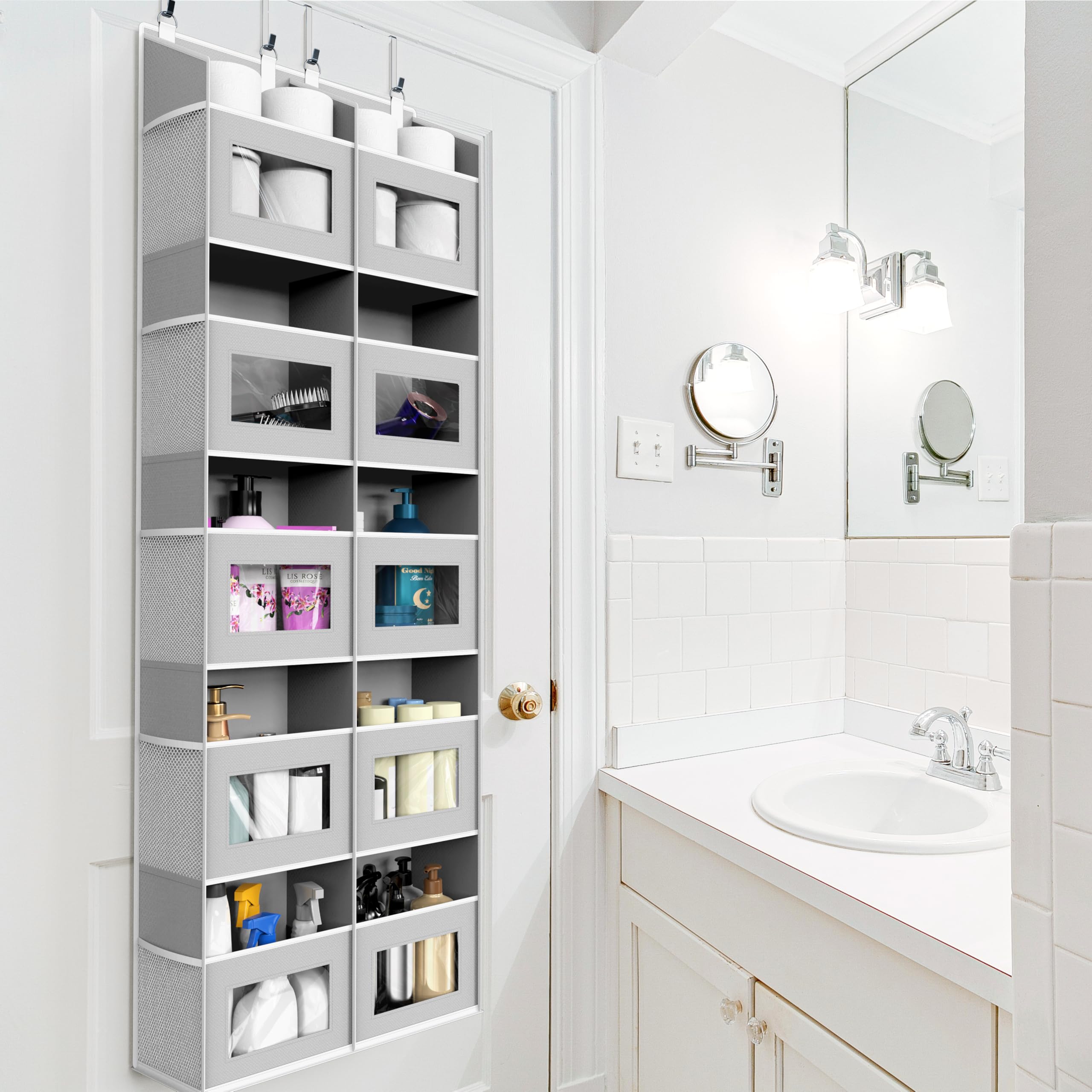 Simple Houseware in nursery storing diapers and creams for easy access