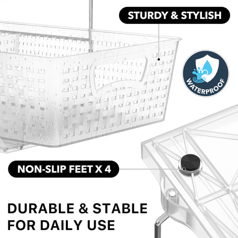 Simple Houseware installed under sink demonstrating space-saving and easy reach
