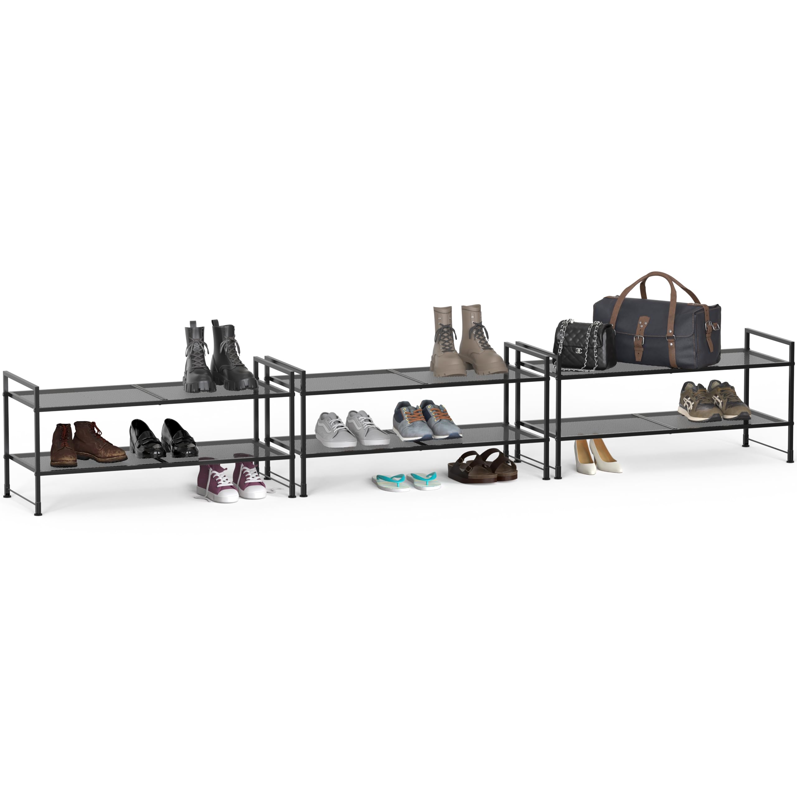 Simple Houseware loaded with shoes showing practical everyday organization benefit