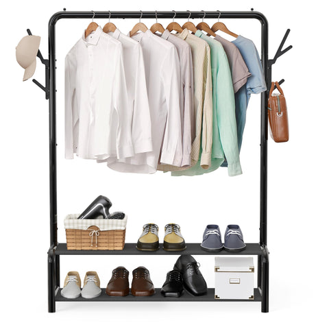 Simple Houseware in bedroom lifestyle scene showing modern black finish blending with home decor