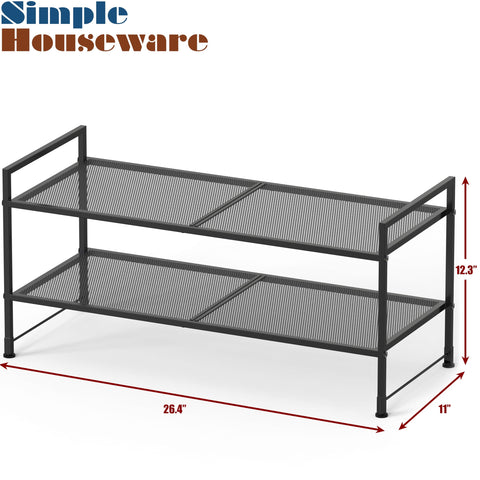 Simple Houseware in entryway showing tidy footwear storage and neat presentation benefit