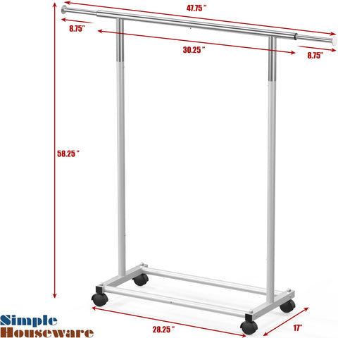 Simple Houseware parts and tools included laid out for quick tool-free assembly
