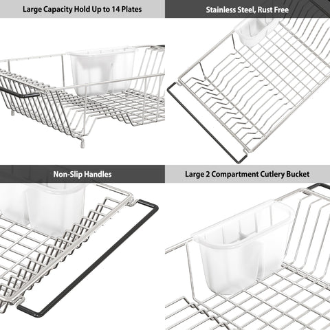 Simple Houseware plate section close-up with secure plate slots