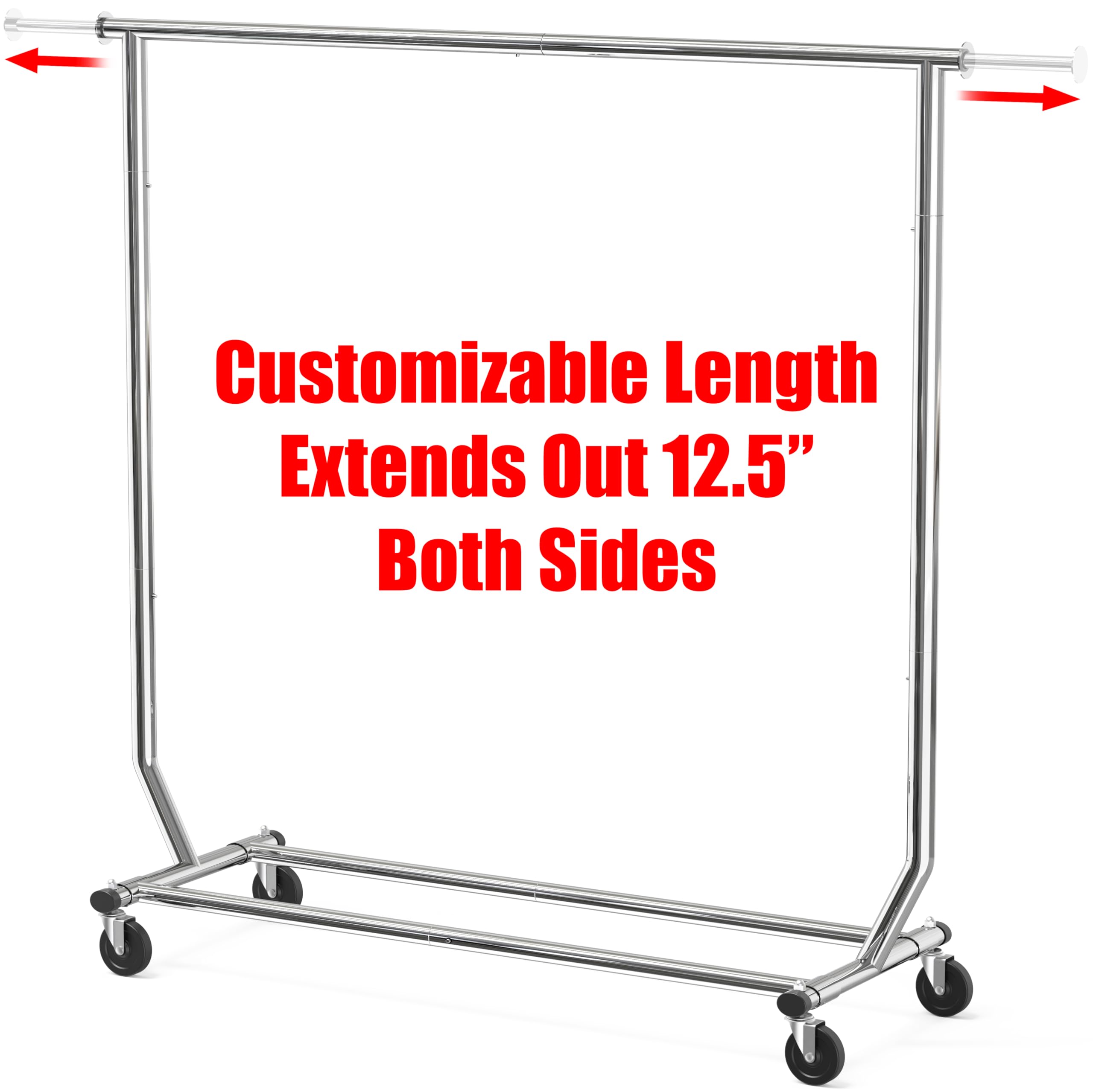 Simple Houseware close-up of top rail showing sturdy construction benefit