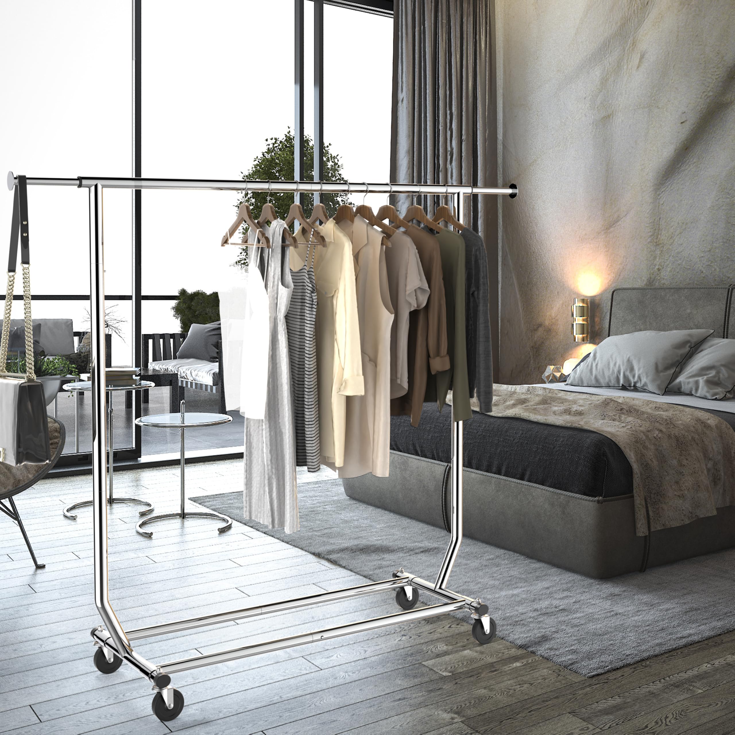 Simple Houseware side profile displaying compact depth and space-saving benefit