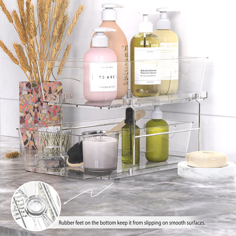 Simple Houseware next to spice jars showing compact size and capacity benefit