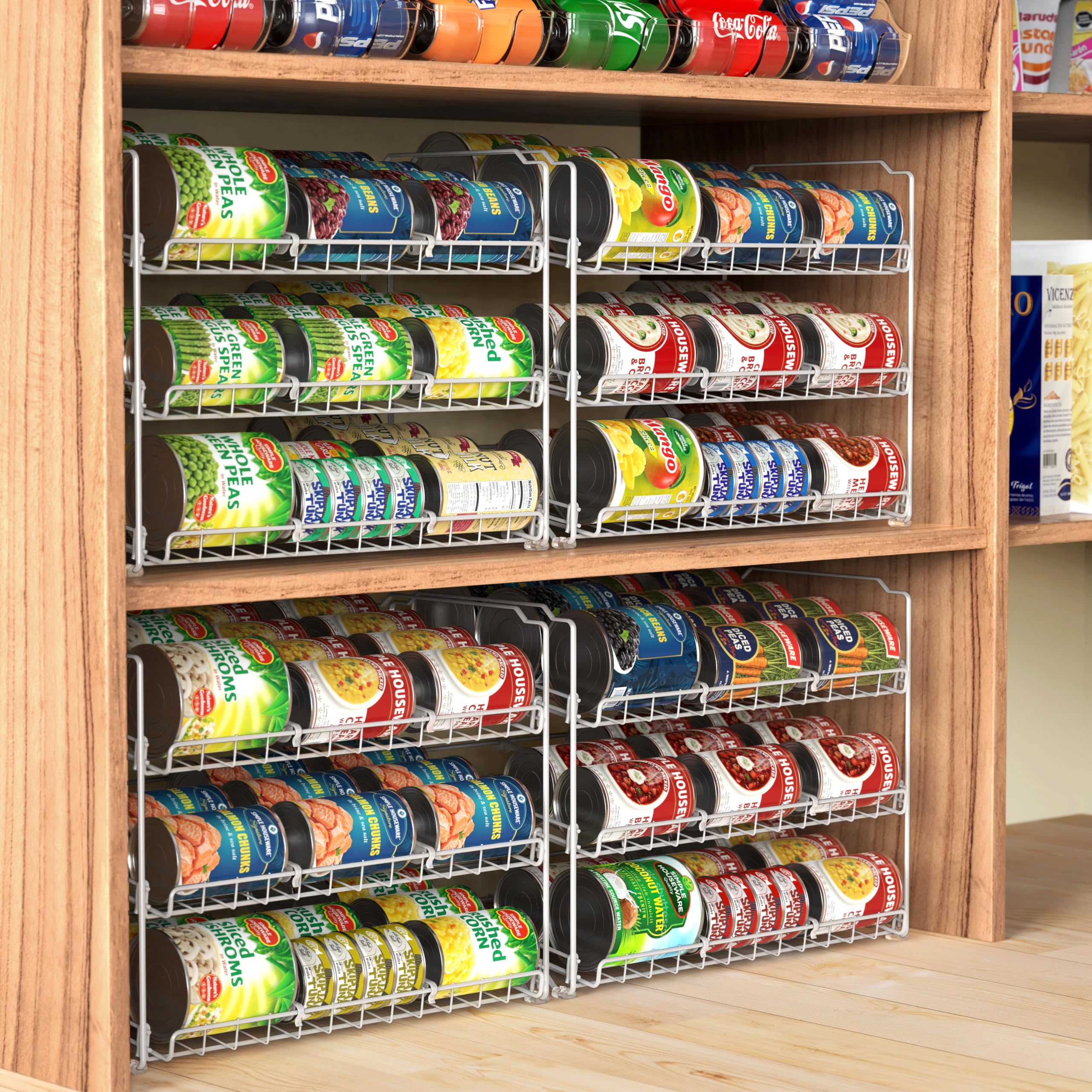 Simple Houseware next to soda cans to show scale and capacity advantage