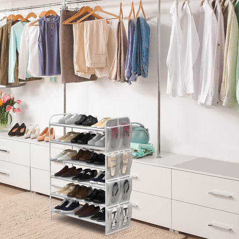 Simple Houseware shelf close-up showing 600D polyester texture for easy cleaning