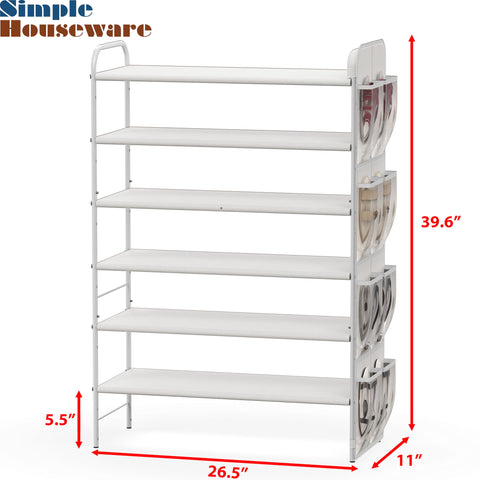 Simple Houseware close-up of shelf edge demonstrating sturdy metal support
