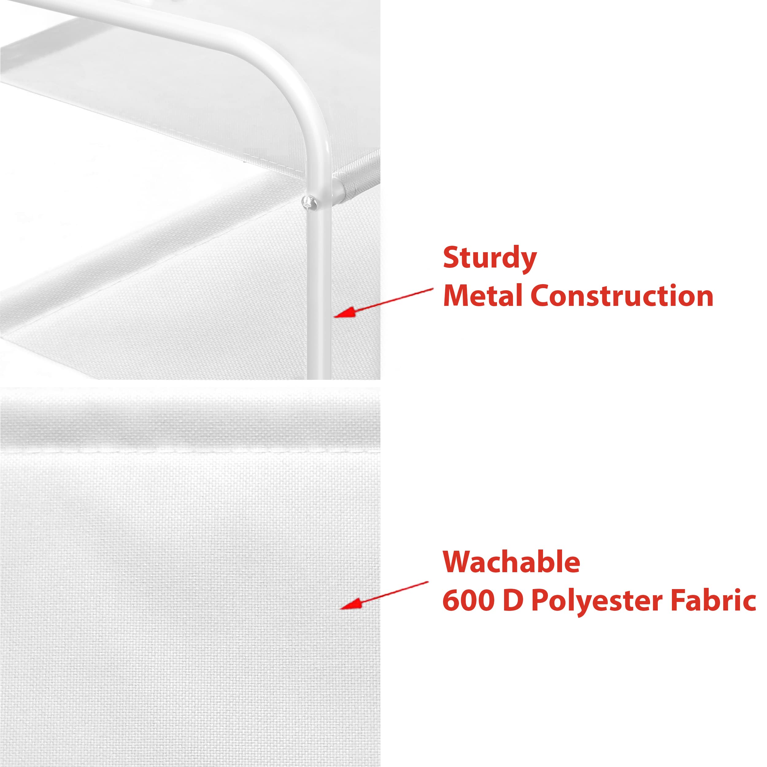 Simple Houseware side profile displays compact footprint for small spaces