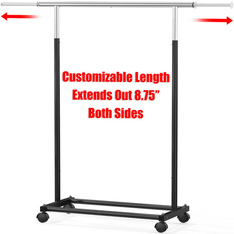 Simple Houseware side profile showing 17 inch depth for narrow space savings