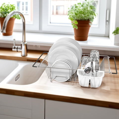 Simple Houseware stainless wire frame texture for rust-resistant durability