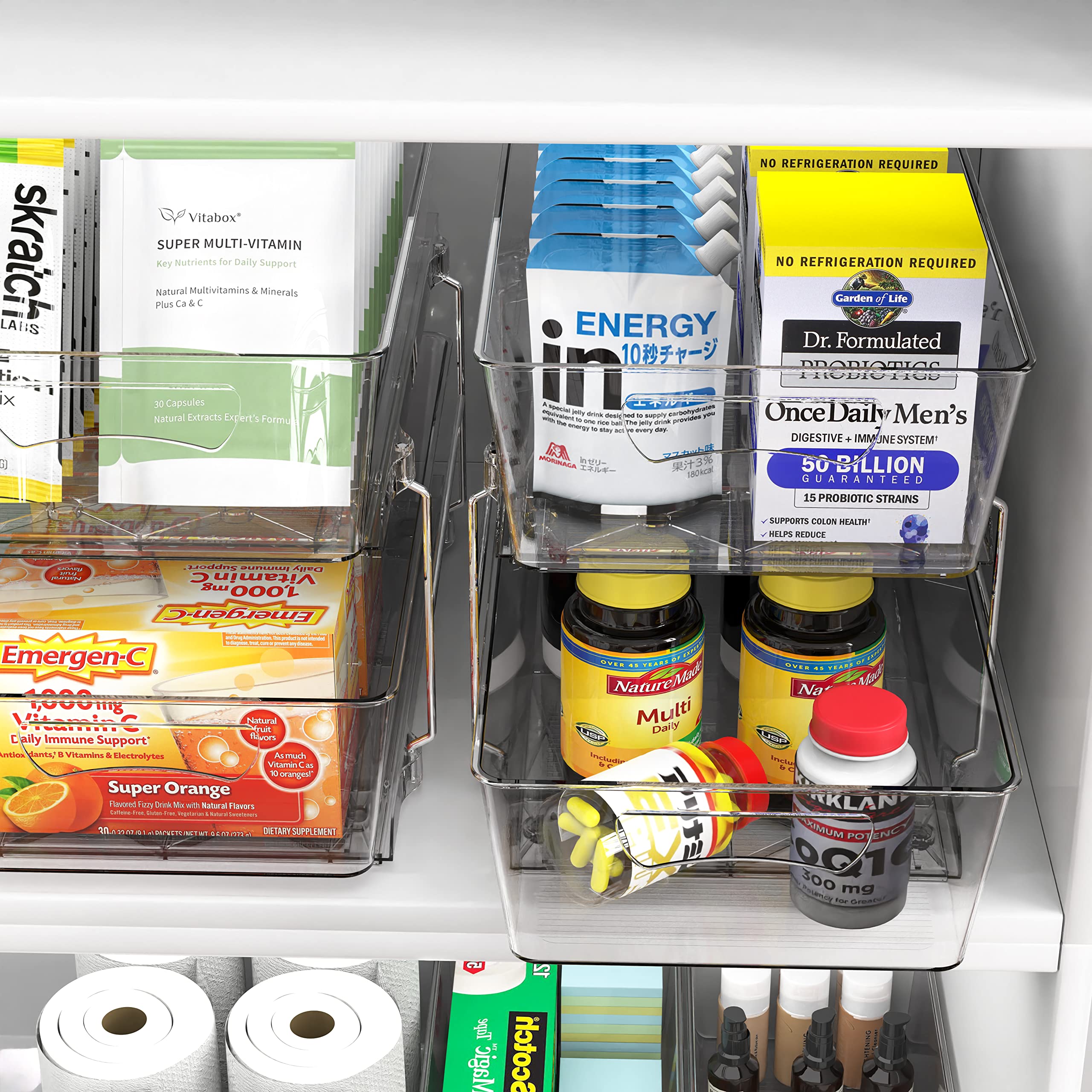 Simple Houseware placed under sink illustrating space-saving storage benefit
