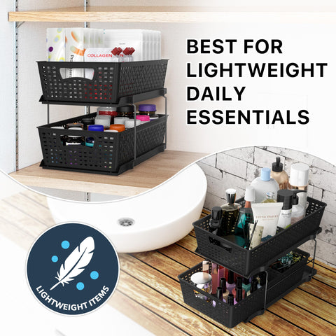 Simple Houseware installed under sink illustrating space-saving and visibility benefit