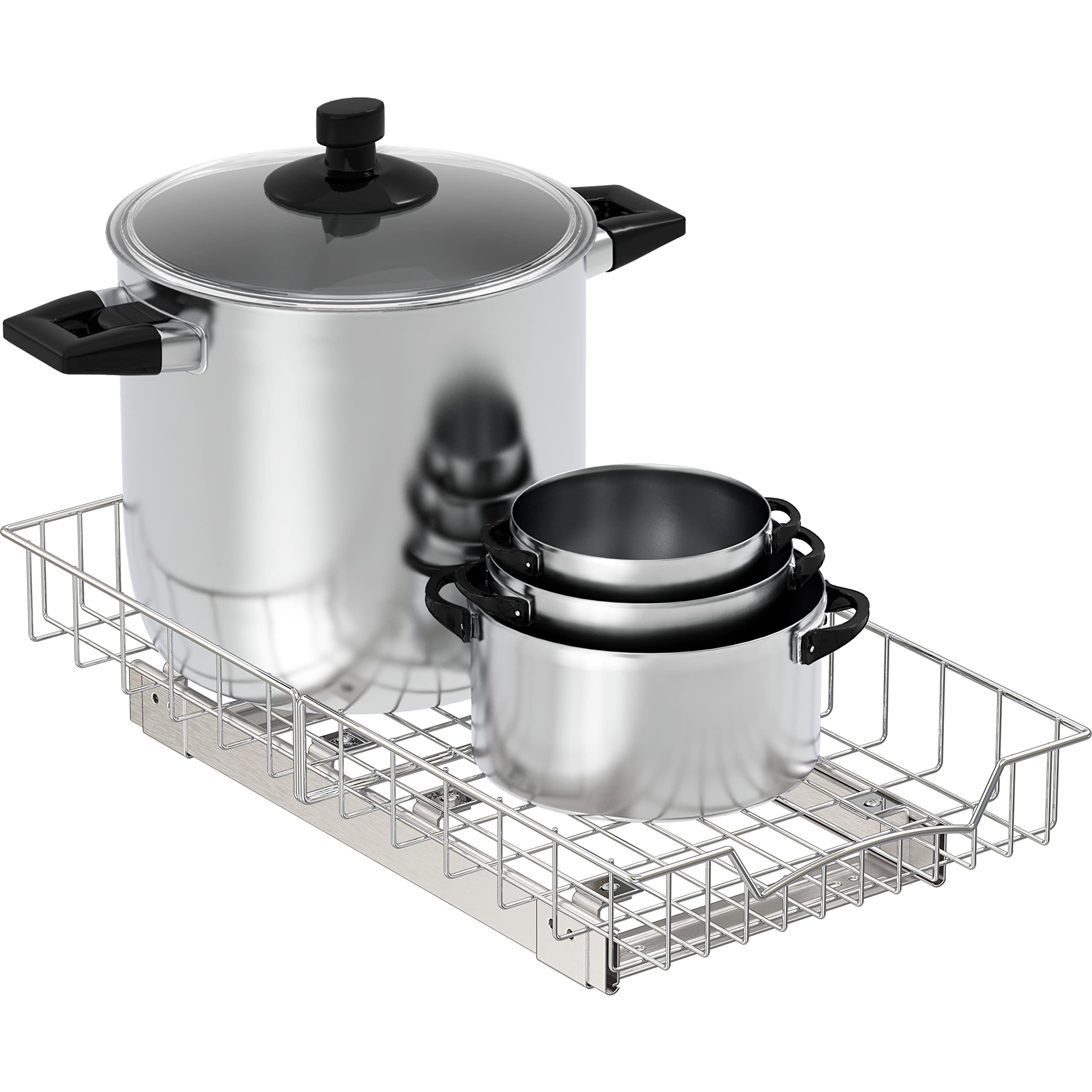 Simple Houseware lifestyle bathroom storage setup showing space-saving benefit