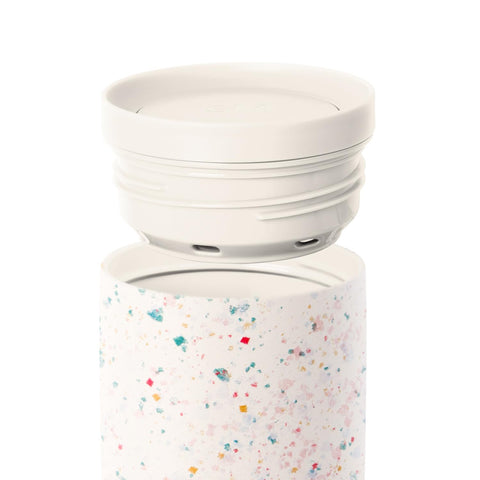 Simple Modern 360° push-button lid shown open for convenient sipping